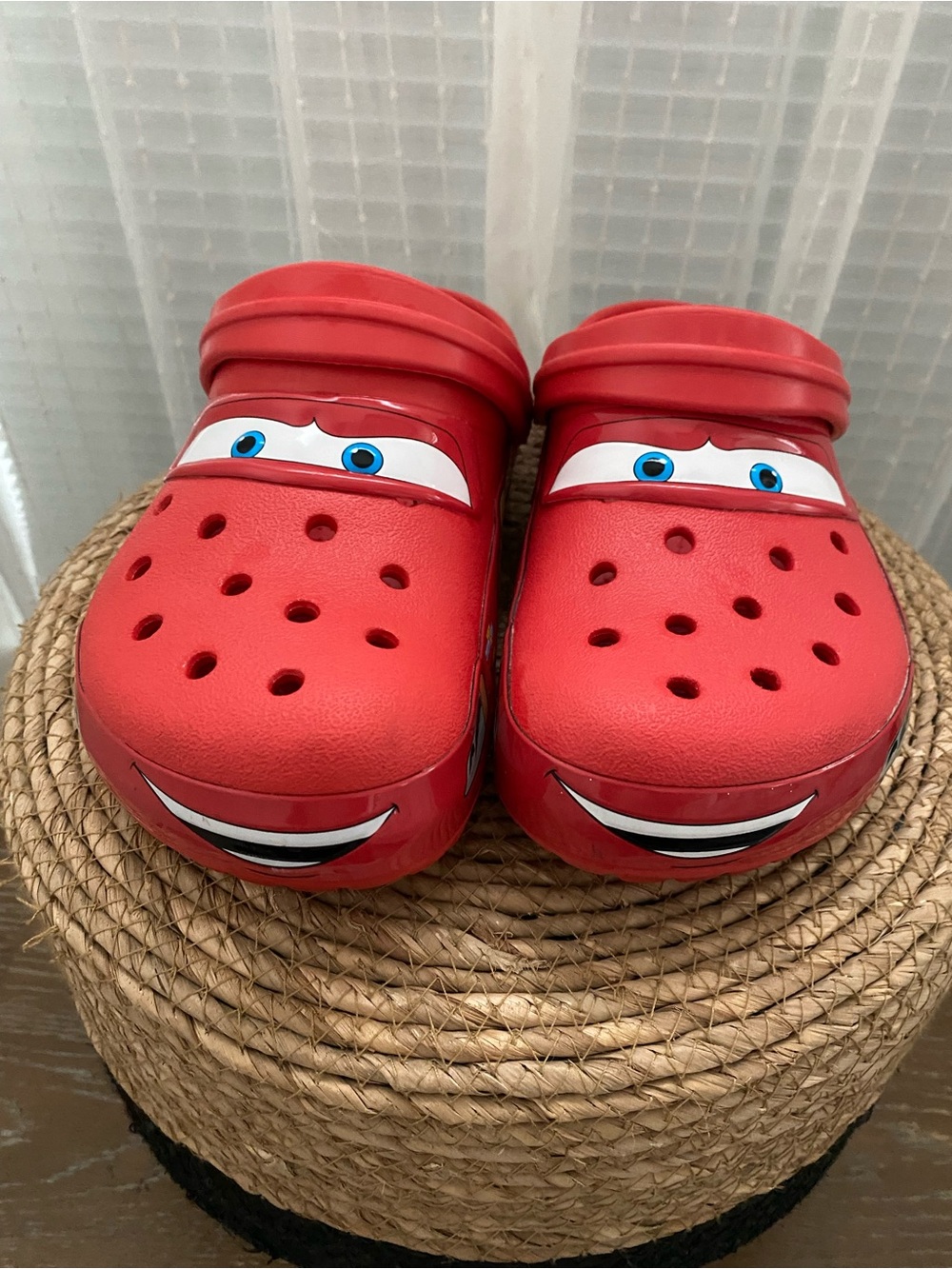 CROCS Kids Red Character Clog Sandals
